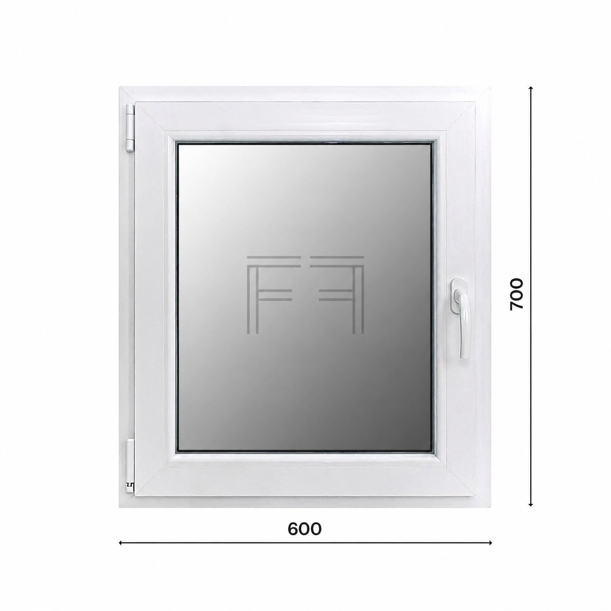 Ventana de una hoja 600X700