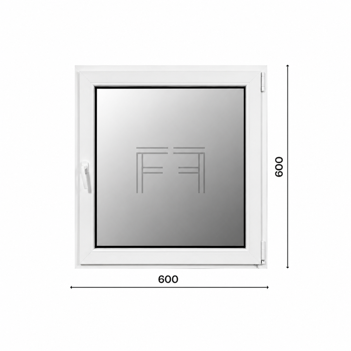 Finestra singola Anta 600X600