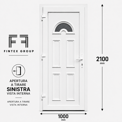 Fintex Porta D'ingresso in Pvc M.4 - 1000 x 2100