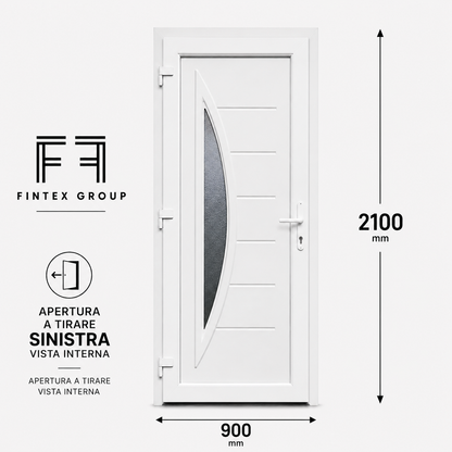 Fintex Porta D'ingresso in Pvc M.5 - 900 x 2100