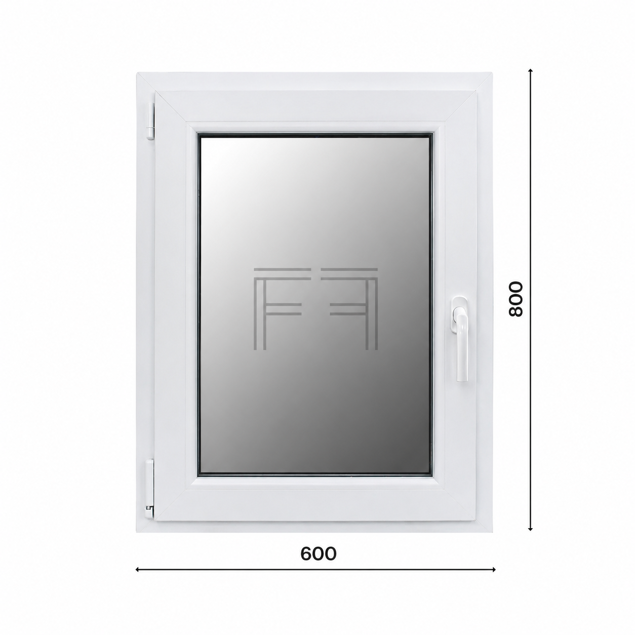 Ventana de una hoja 600x800