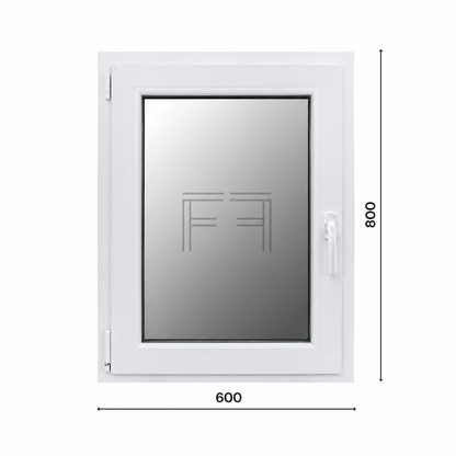 Ventana de una hoja 600x800