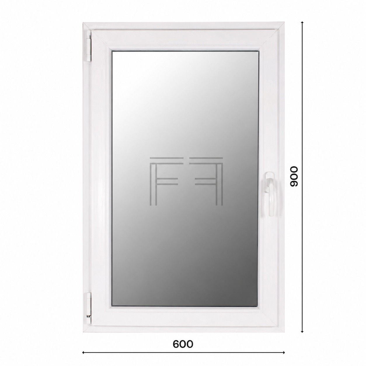 Ventana de una hoja 600x900