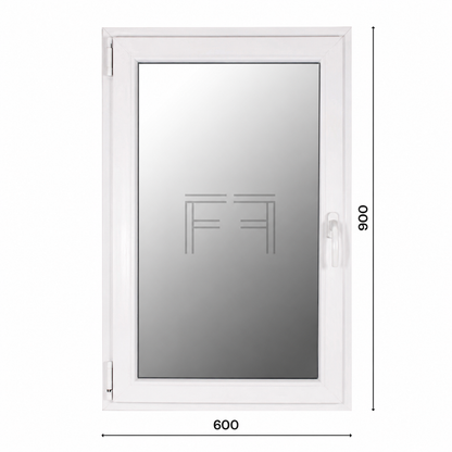Ventana de una hoja 600x900