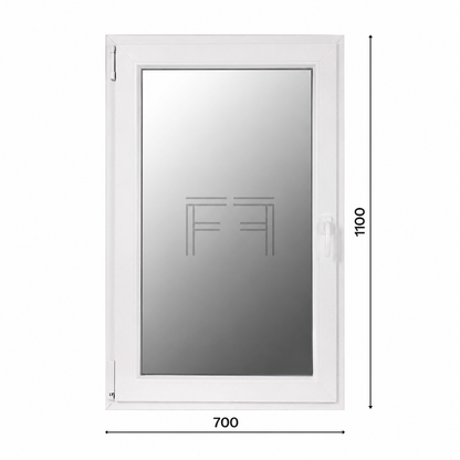 Ventana de una hoja 700x1100
