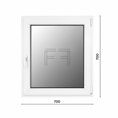 Ventana de una hoja 700x700