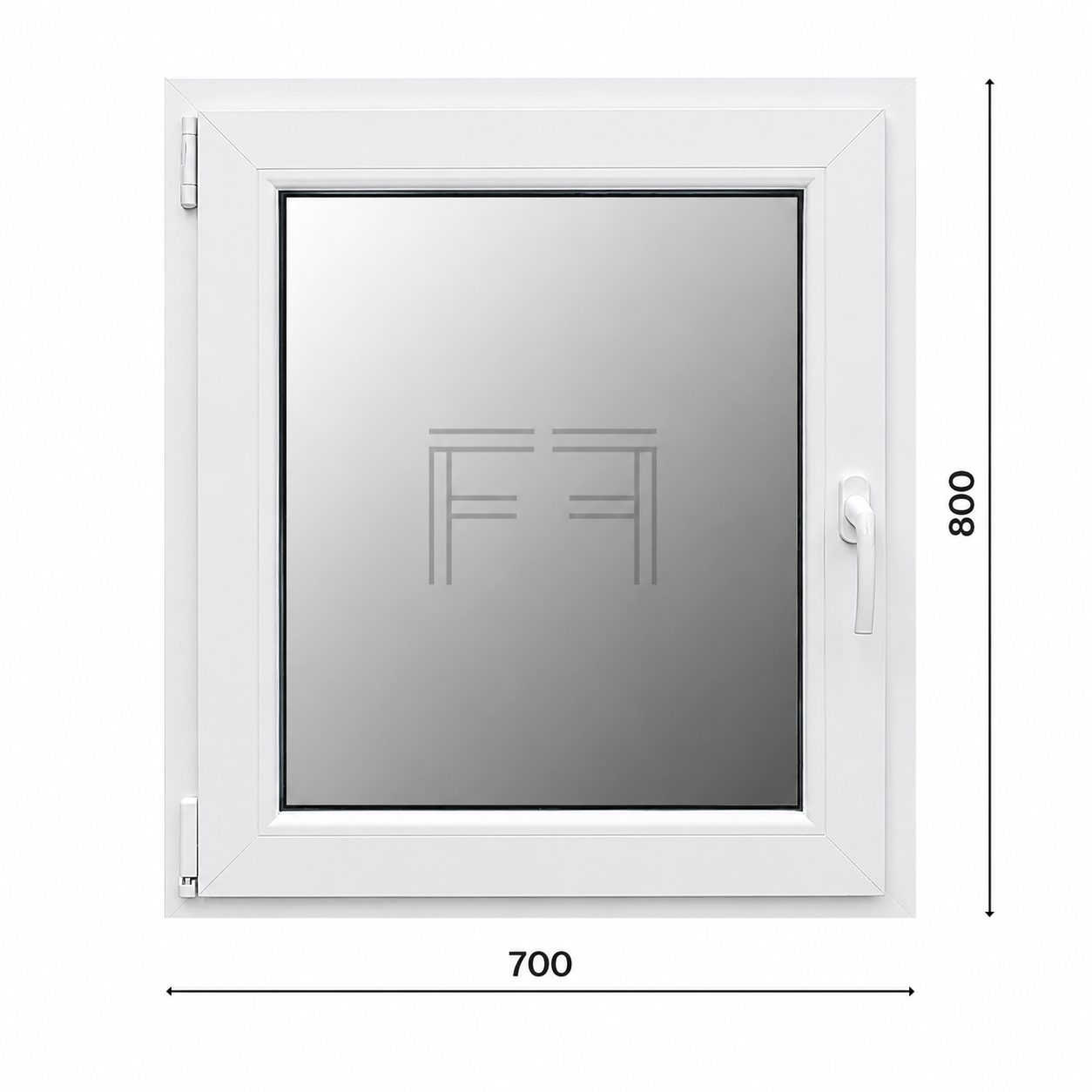Ventana de una hoja 700x800