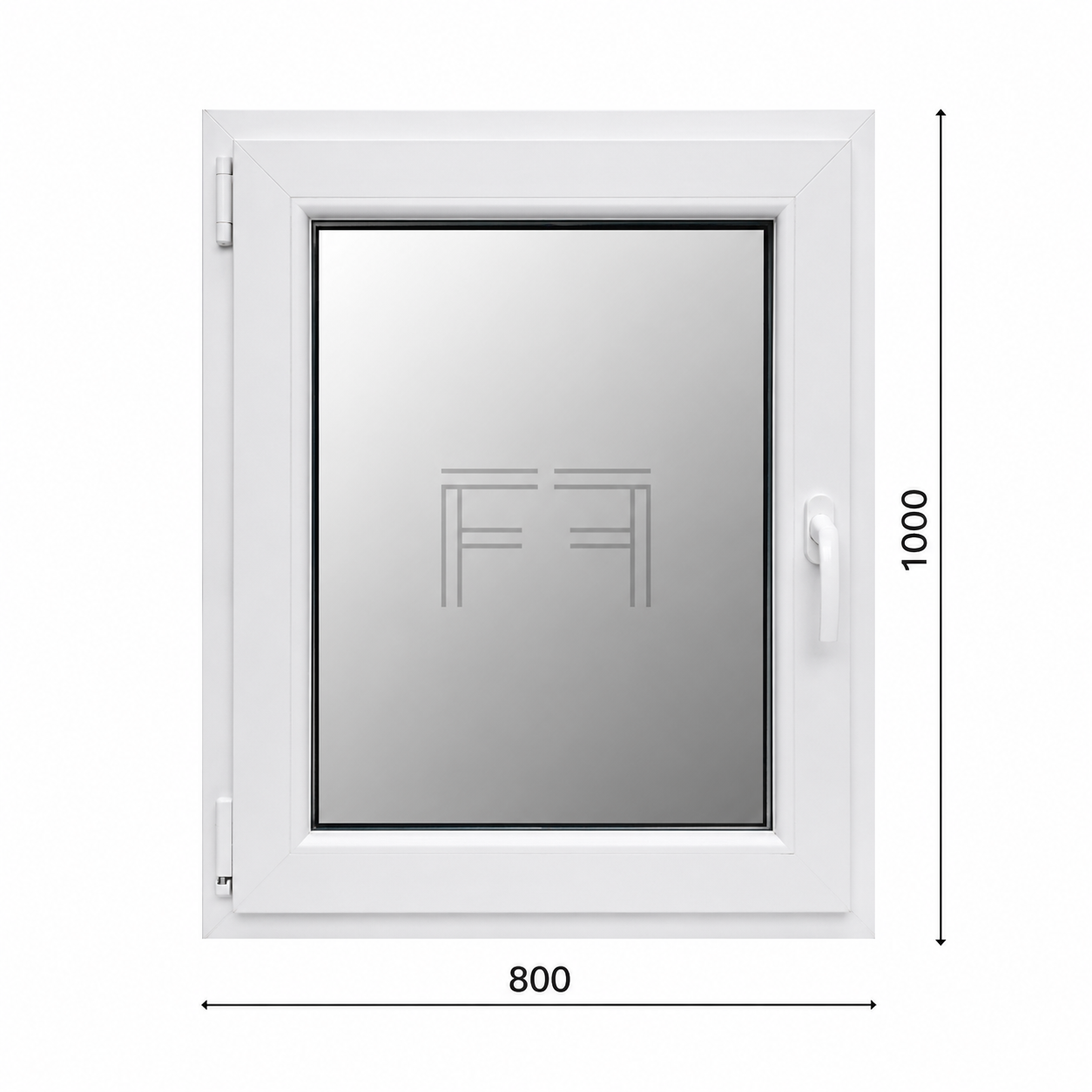 Ventana de una hoja 800x1000
