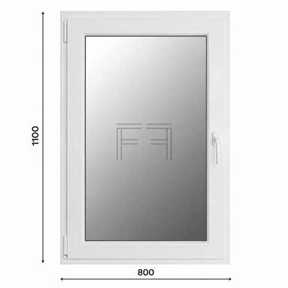 Ventana de una hoja 800x1100