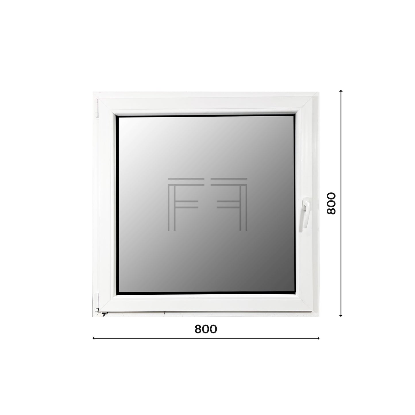 Ventana de una hoja 800x800