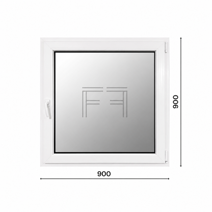 Ventana de una hoja 900x900