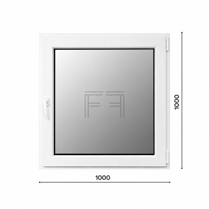 Ventana de una hoja 1000x1000