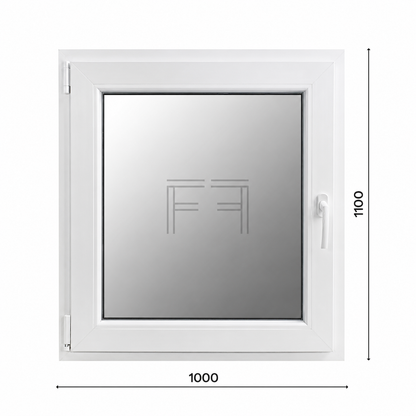Ventana de una hoja 1000x1100