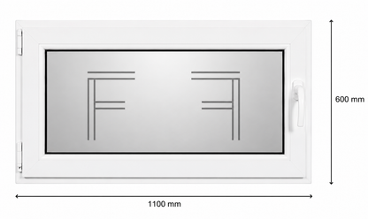 Finestra singola Anta 1100X600