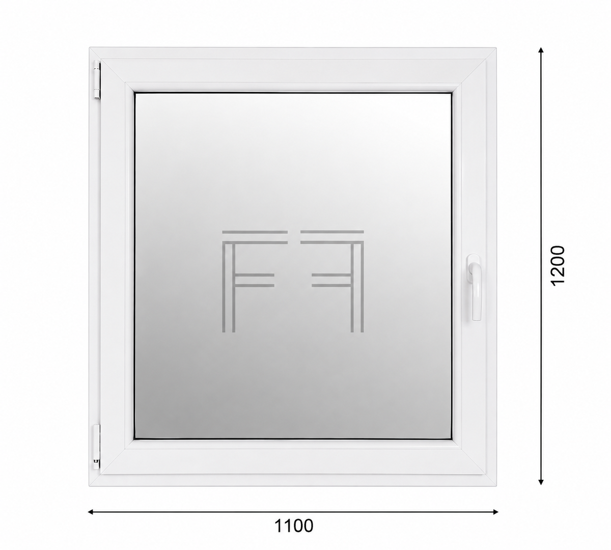 Finestra singola Anta 1100X1200
