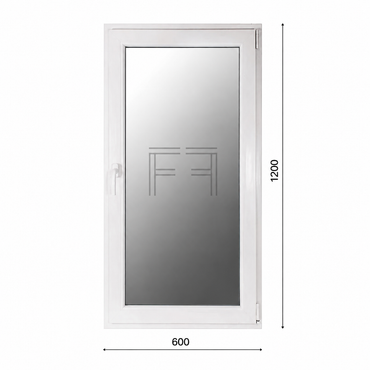 Finestra singola Anta 600X1200