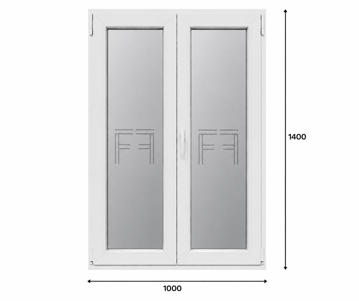 Finestra a due Ante 1000X1400