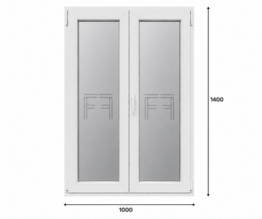 Ventana de 2 hojas 1000X1400