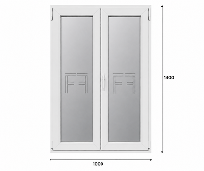 Finestra a due Ante 1000X1400