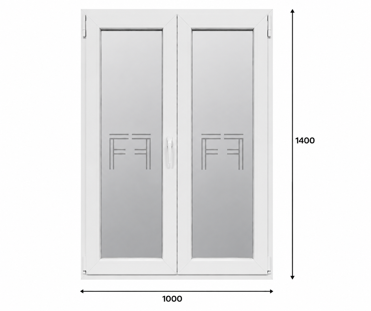 Finestra a due Ante 1000X1400