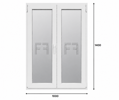 Finestra a due Ante 1000X1400