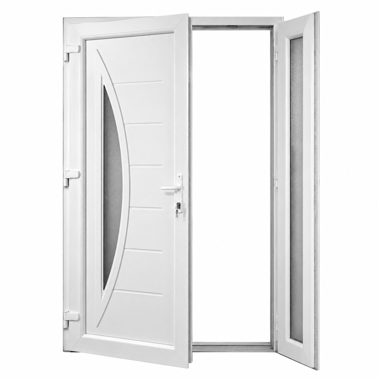 PORTONCINO D'INGRESSO IN PVC 2 ANTE M.5 1200x2100 - CONSEGNA IN 30 GIORNI