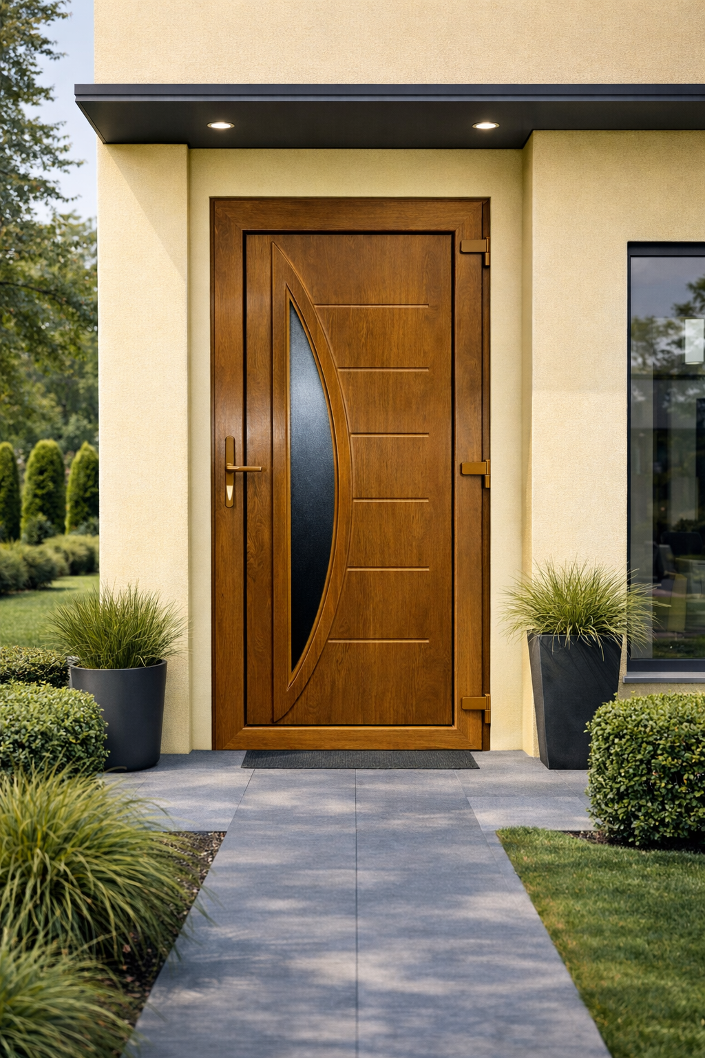 Portoncino d'ingresso in Pvc G. Oak M.5 - 900 x 2100