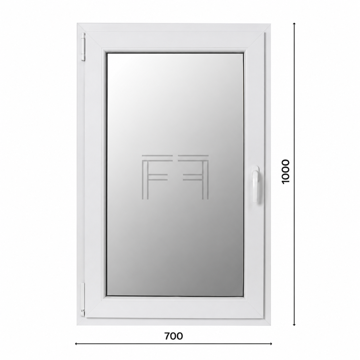 Ventana de una hoja 700x1000
