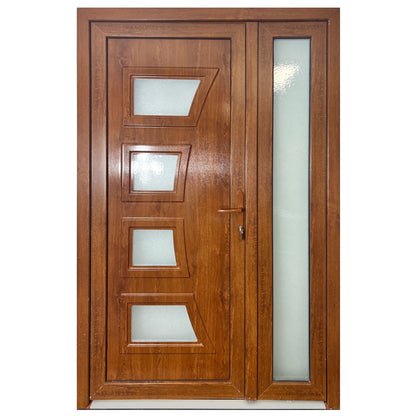 FINTEX PORTA D'INGRESSO IN PVC 2 ANTE M.1 GOLDEN OAK 1200x2100 CONSEGNA IN 30 GIORNI