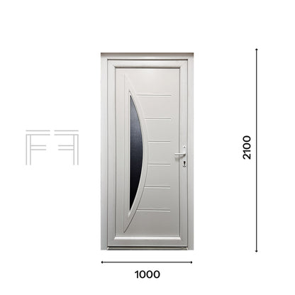 Fintex Porta D'ingresso in Pvc M.5 - 1000 x 2100