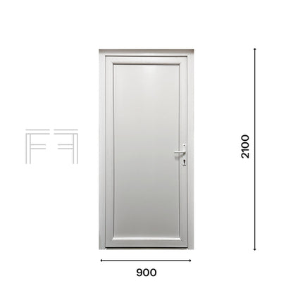 Fintex Porta D'ingresso in Pvc Base - 900 X 2100