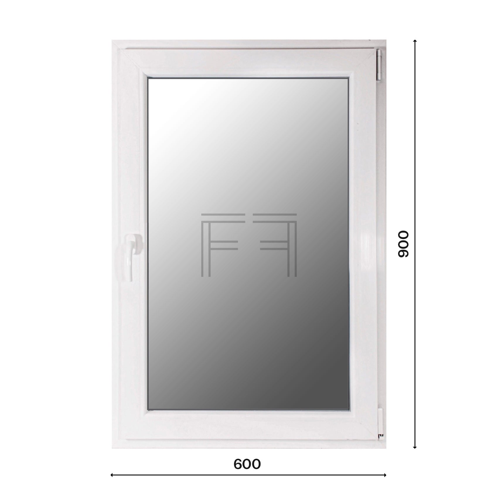 Finestra singola Anta 600x900