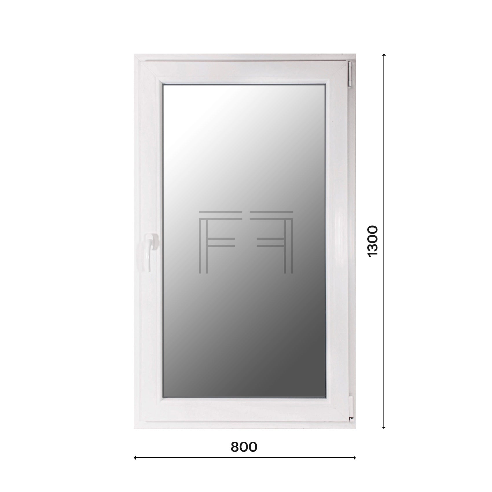 Finestra singola Anta 800x1300