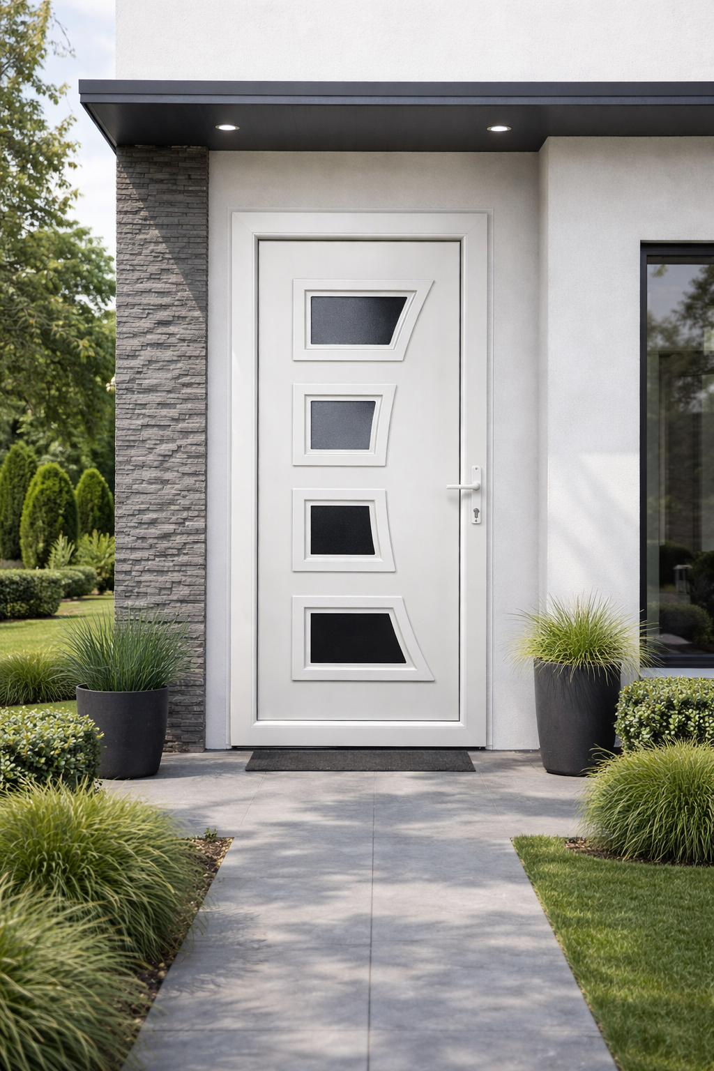 Portoncino d'ingresso in Pvc M.1 - 900 x 2100