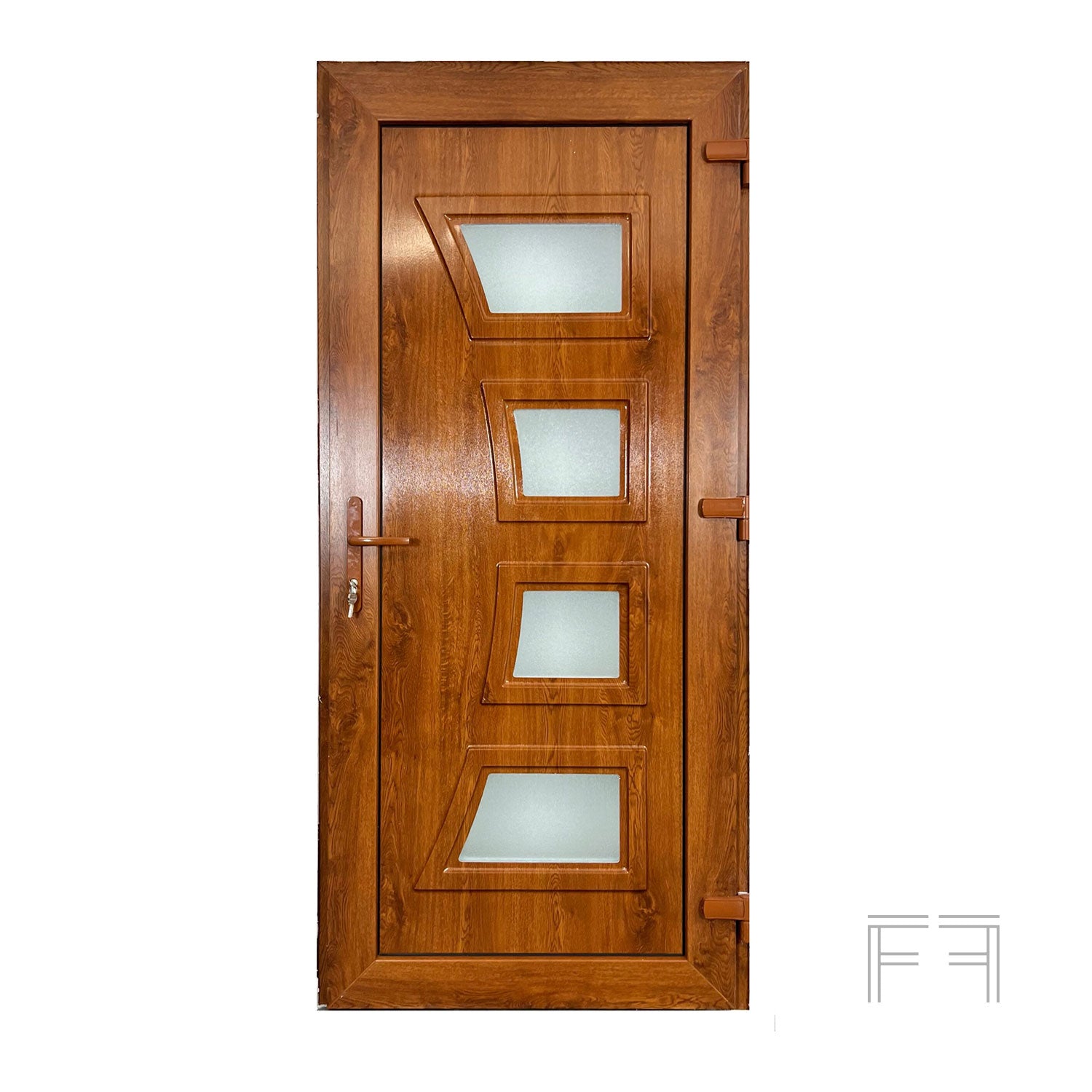 Portoncino d'ingresso in Pvc G. Oak M. 1 - 900 x 2100