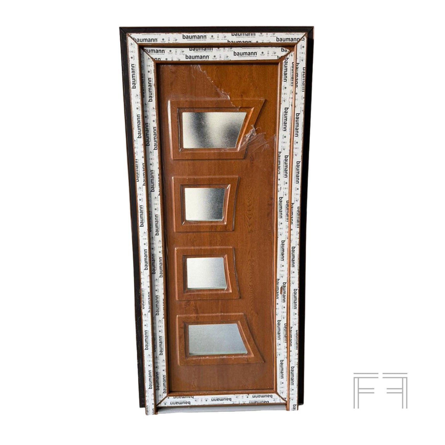 Fintex Porta D'ingresso in Pvc G. Oak M. 1 - 1000 x 2100