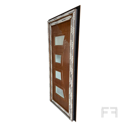 Fintex Porta D'ingresso in Pvc G. Oak M. 1 - 1000 x 2100