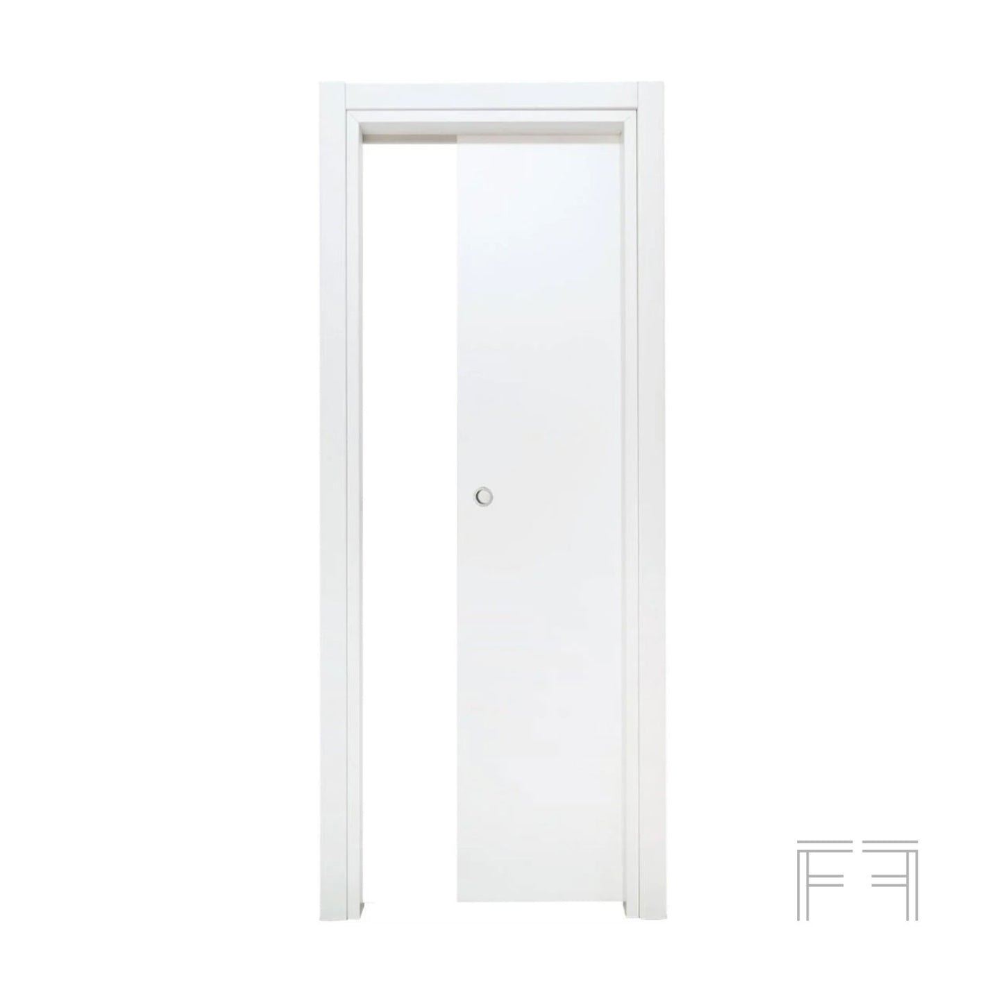 Porta interna scorrevole bianco liscio M.Roma - 800 x 2100