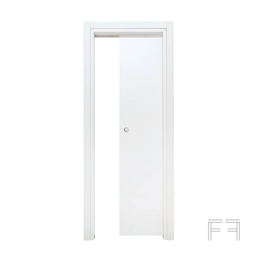 Porta interna scorrevole bianco liscio M.Roma - 800 x 2100